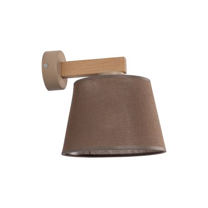 BRILAGI - applique murale LED LATTE SABIA 1xE27/15W/230V pin/marron