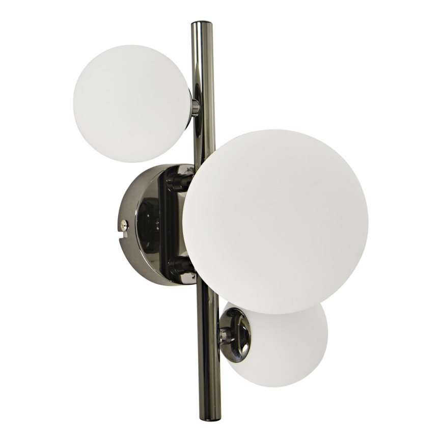 Brilagi - Applique murale LED MILLA 3xG9/3W/230V chrome brillant/blanc