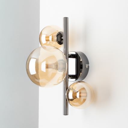 Brilagi - Applique murale LED MILLA 3xG9/3W/230V chrome brillant/doré