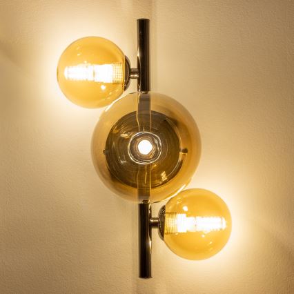 Brilagi - Applique murale LED MILLA 3xG9/3W/230V chrome brillant/doré