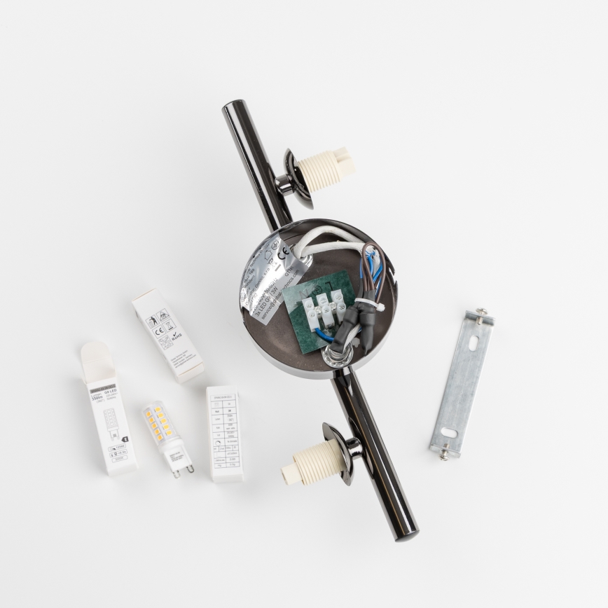 Brilagi - Applique murale LED MILLA 3xG9/3W/230V chrome brillant/doré