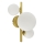 Brilagi - Applique murale LED MILLA 3xG9/3W/230V doré/blanc