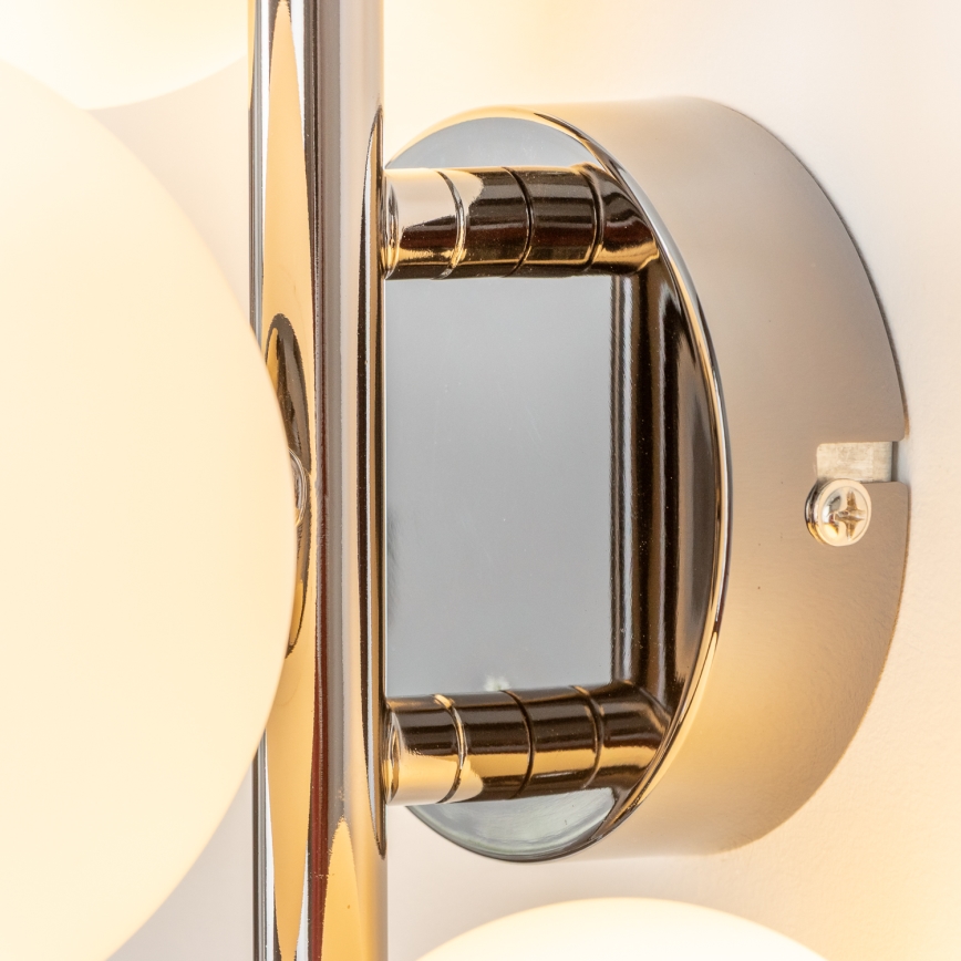 Brilagi - Applique murale LED MILLA 3xG9/3W/230V noir chromé/blanc