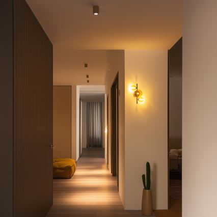 Brilagi - Applique murale LED MILLA 3xG9/3W/230V noir chromé/doré