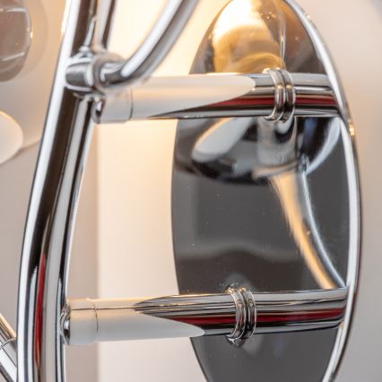 Brilagi - Applique murale LED MISTEL 3xG9/3W/230V chromé noir/fumé