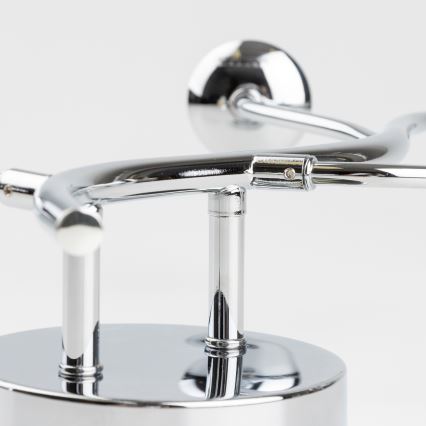 Brilagi - Applique murale LED MISTEL 3xG9/3W/230V chromé noir/fumé