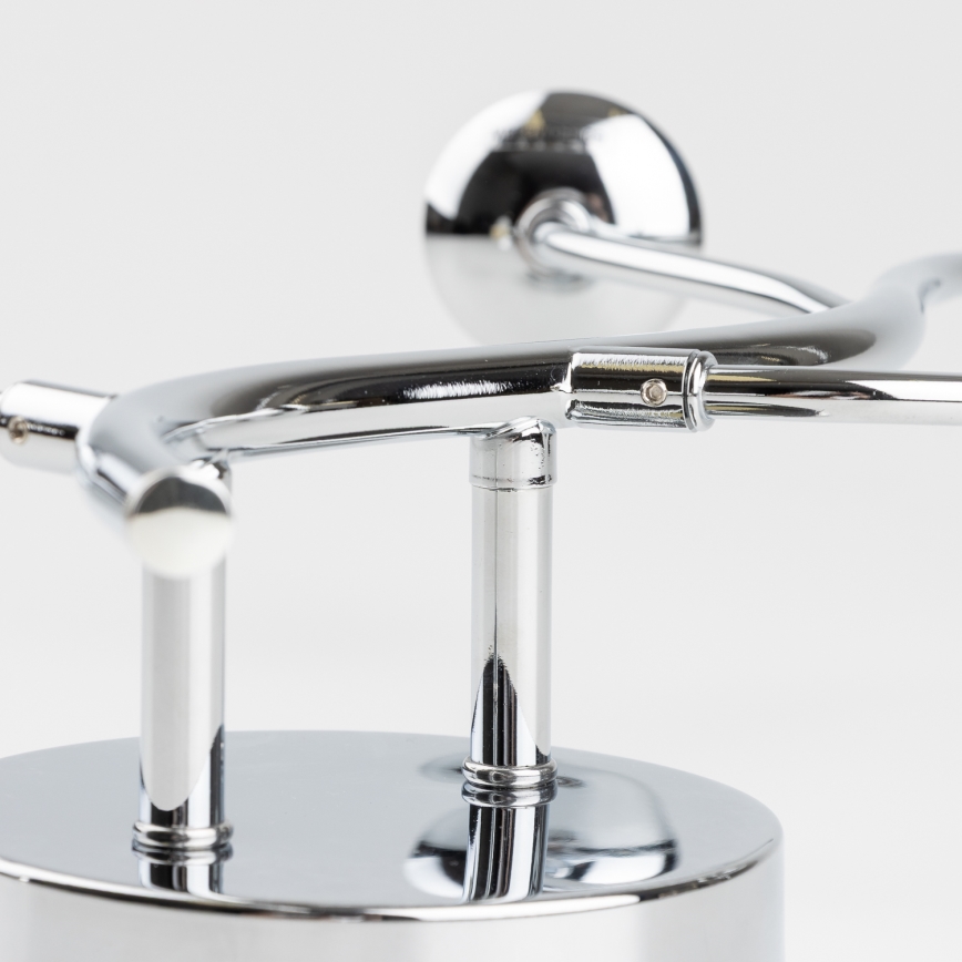 Brilagi - Applique murale LED MISTEL 3xG9/3W/230V chromé noir/fumé