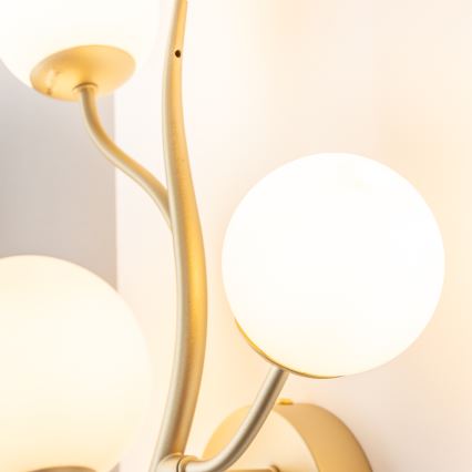 Brilagi - Applique murale LED MISTEL 3xG9/3W/230V doré/blanc