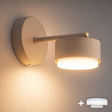 Brilagi - Applique murale LED MONO 1xGX53/13W/230V beige