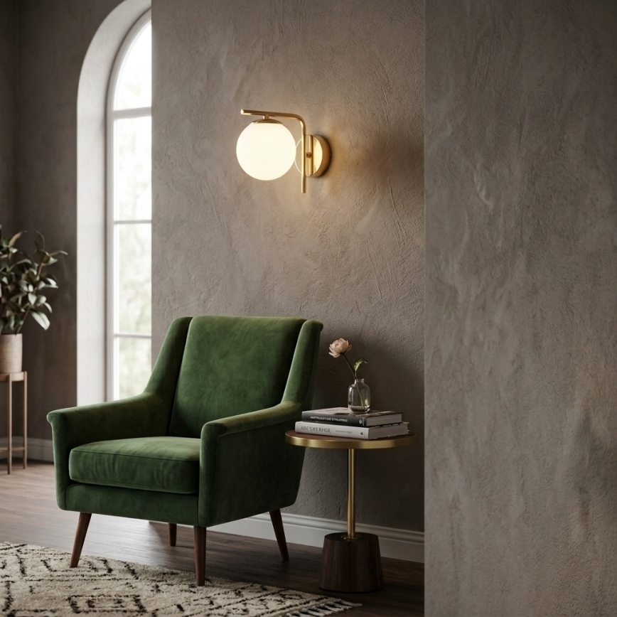 Brilagi - Applique murale MILO 1xE27/60W/230V dorée