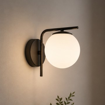 Brilagi - Applique murale MILO 1xE27/60W/230V noir