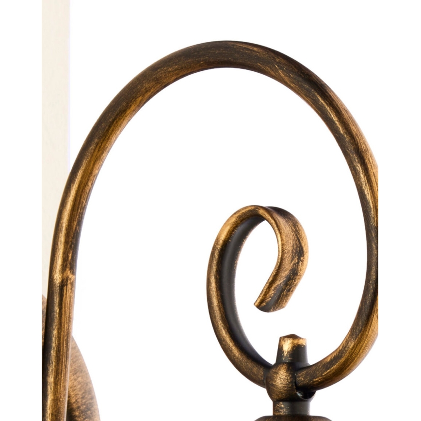 Brilagi - Applique murale MOLLERO 1xE27/15W/230V bronze/patine