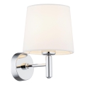 Brilagi - Applique murale MONTE 1xE27/60W/230V crème/chrome brillant