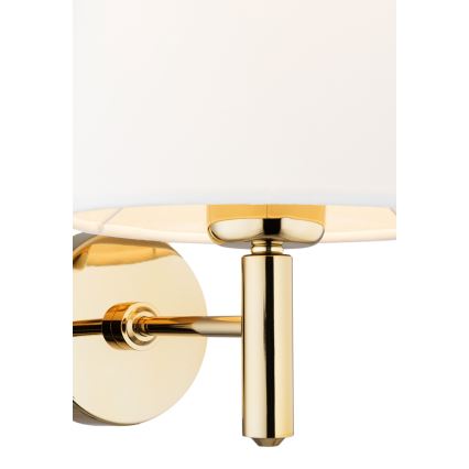 Brilagi - Applique murale MONTE 1xE27/60W/230V crème/doré