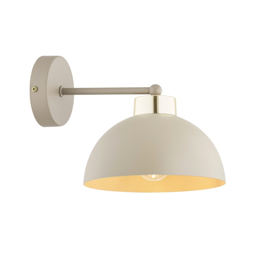 Brilagi - Applique murale MOON 1xE27/60W/230V beige/doré