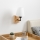 Brilagi - Applique murale NUBILA WOOD 1xE27/25W/230V chêne/blanc