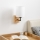 Brilagi - Applique murale NUBILA WOOD 1xE27/25W/230V chêne/blanc