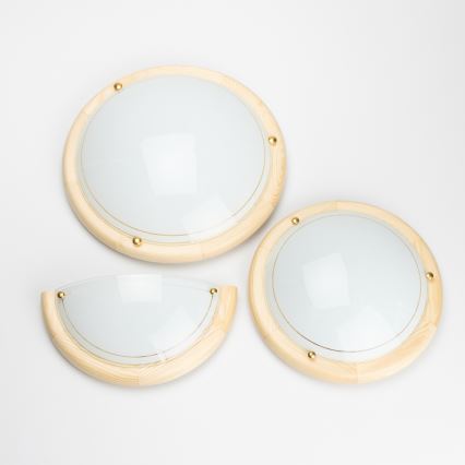 Brilagi - Applique murale ORBIS 1xE27/60W/230V 30 cm en pin