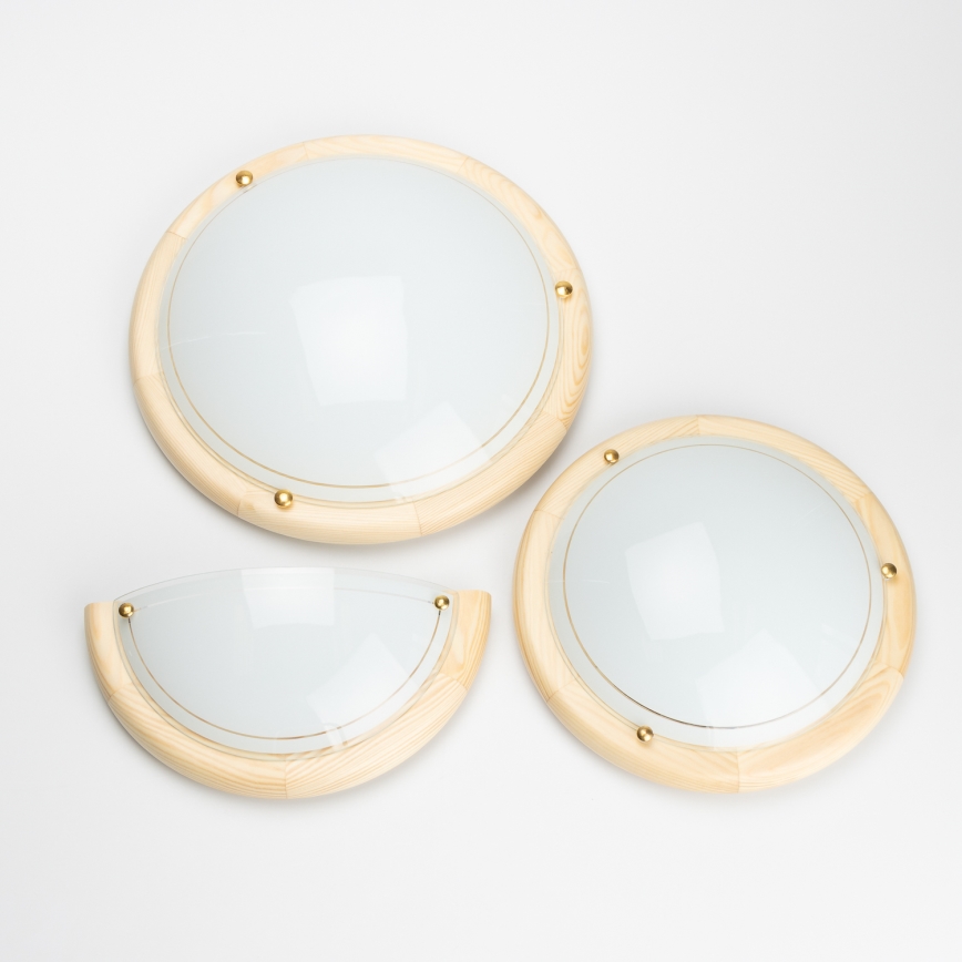 Brilagi - Applique murale ORBIS 1xE27/60W/230V 30 cm en pin