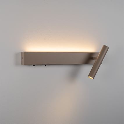 BRILAGI - Applique murale orientable ARLIX LED/3W/230V + LED/7W beige IRC 90