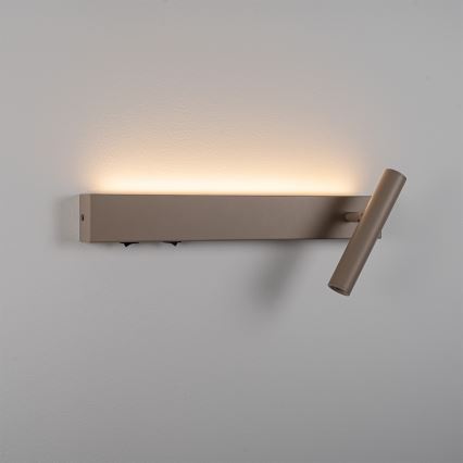BRILAGI - Applique murale orientable ARLIX LED/3W/230V + LED/7W beige IRC 90