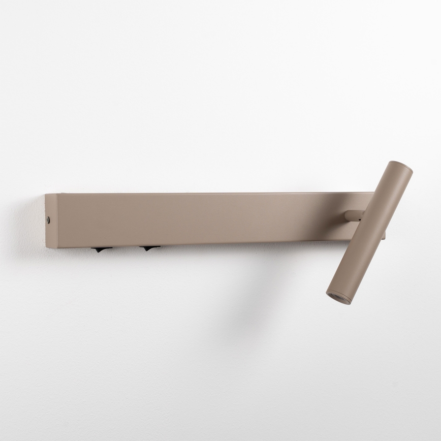 BRILAGI - Applique murale orientable ARLIX LED/3W/230V + LED/7W beige IRC 90