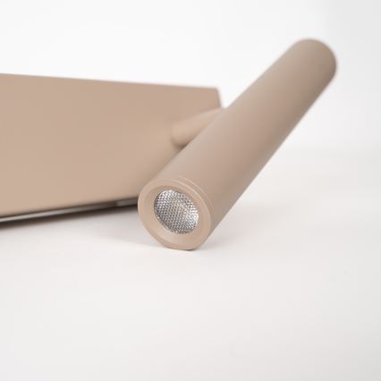 BRILAGI - Applique murale orientable ARLIX LED/3W/230V + LED/7W beige IRC 90