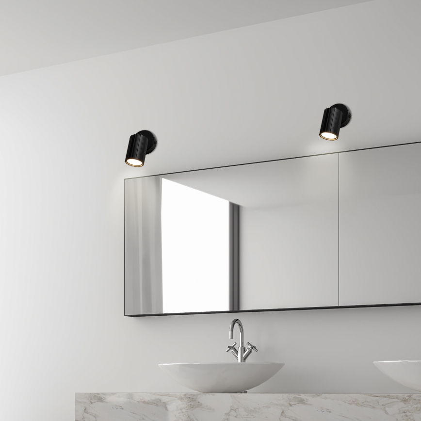 Brilagi - Applique murale orientable CRISPINA 1xGU10/10W/230V noire