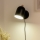 Brilagi - Applique murale orientable GALLION 1xE27/15W/230V noire