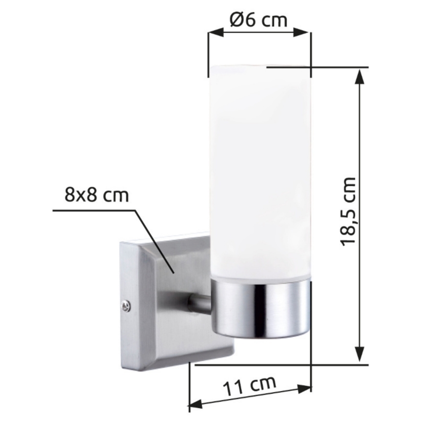 Brilagi - Applique murale pour salle de bains RAY 1xE14/40W/230V IP44