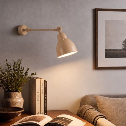 BRILAGI - Applique murale QUILL 1xE27/40W/230V 40 cm beige