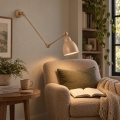 BRILAGI - Applique murale QUILL 1xE27/40W/230V 83 cm beige