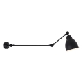Brilagi - Applique murale QUILL 1xE27/40W/230V 83 cm noire
