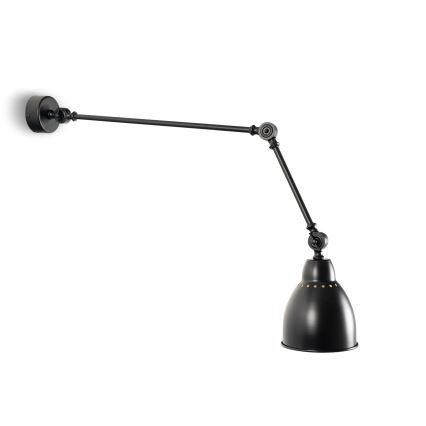 Brilagi - Applique murale QUILL 1xE27/40W/230V 83 cm noire