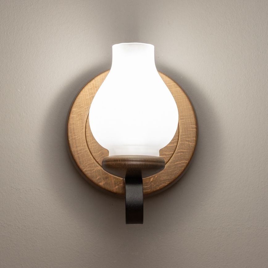 Brilagi - Applique murale ROATA APLICA 1xE14/40W/230V hêtre/noyer