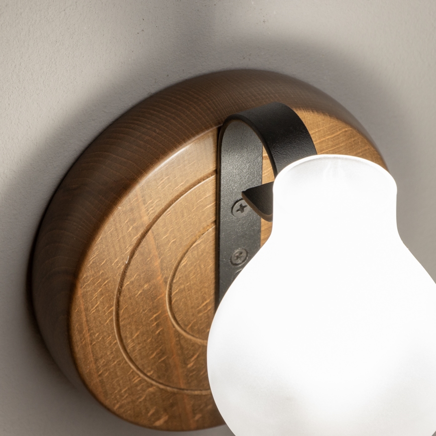 Brilagi - Applique murale ROATA APLICA 1xE14/40W/230V hêtre/noyer