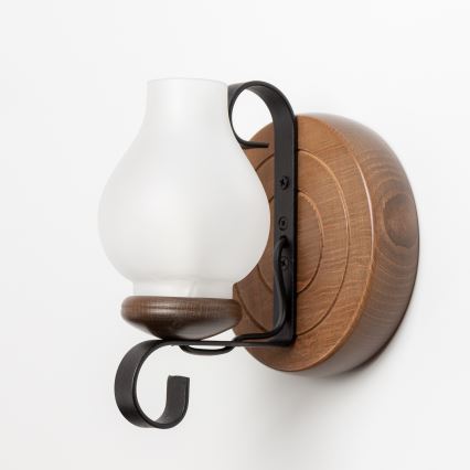 Brilagi - Applique murale ROATA APLICA 1xE14/40W/230V hêtre/noyer