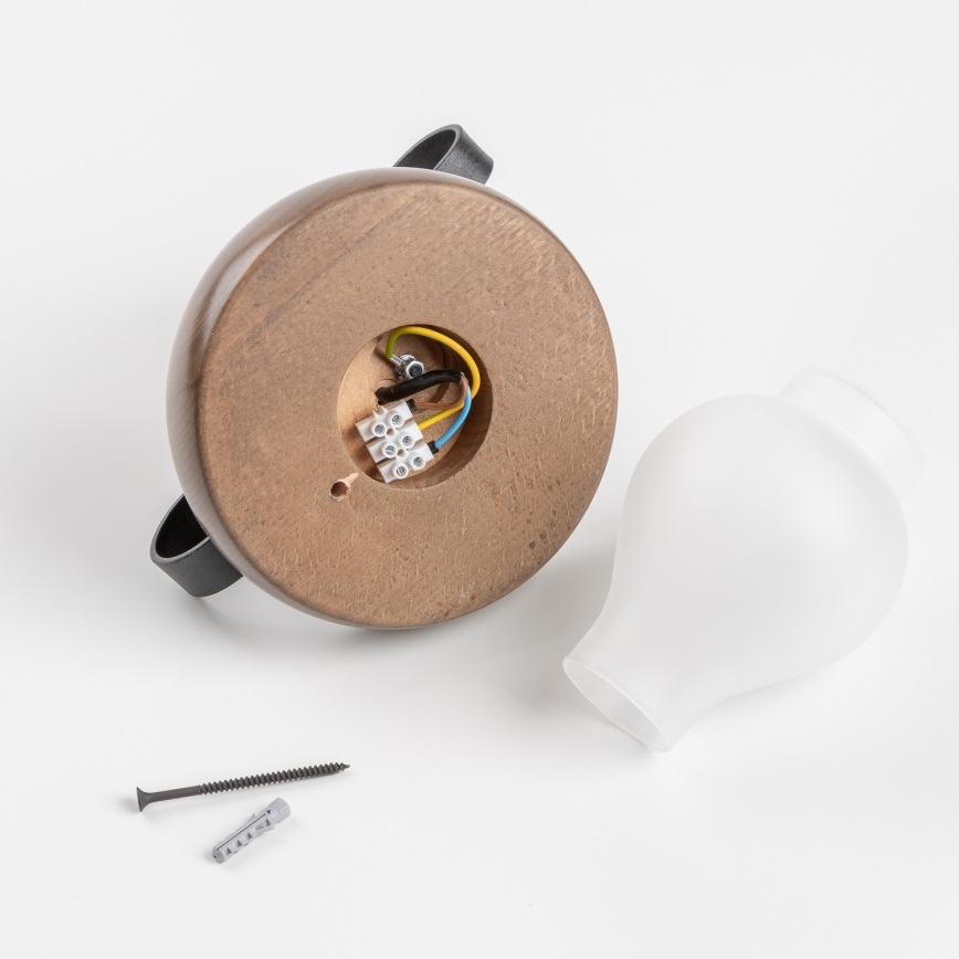 Brilagi - Applique murale ROATA APLICA 1xE14/40W/230V hêtre/noyer