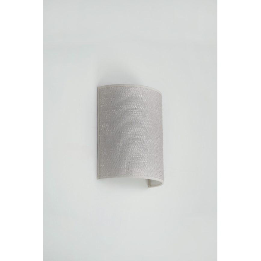 Brilagi - Applique murale SEMI 1xE27/15W/230V d. 20 cm gris