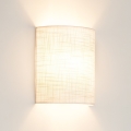 Brilagi - Applique murale SEMI CIRCLE 1xE27/15W/230V gris clair