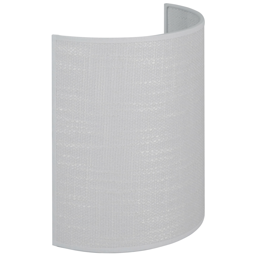 Brilagi - Applique murale SEMI CIRCLE 1xE27/15W/230V gris clair