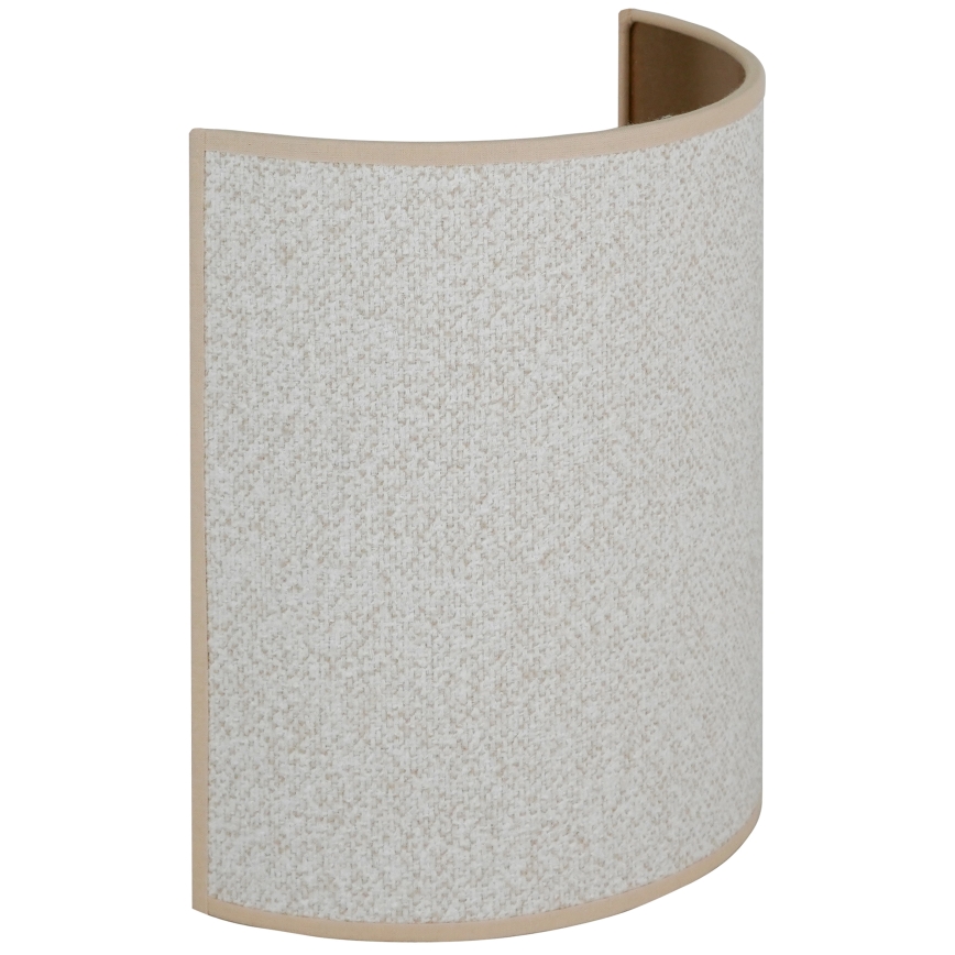 Brilagi - Applique murale SEMI CIRCLE 1xE27/15W/230V gris clair