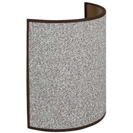 Brilagi - Applique murale SEMI CIRCLE 1xE27/15W/230V gris