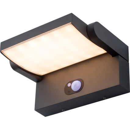 Brilagi - Applique murale solaire avec détecteur de mouvement et de crépuscule ANKLE LED/3,5W/3,7V 2200 mAh IP54