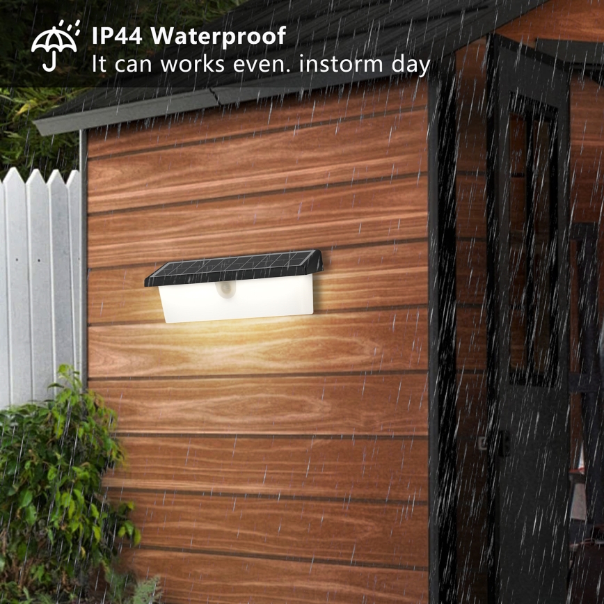 Brilagi - Applique murale solaire avec détecteur SOLEIL RAY LED/6W/3,7V 2200 mAh IP44
