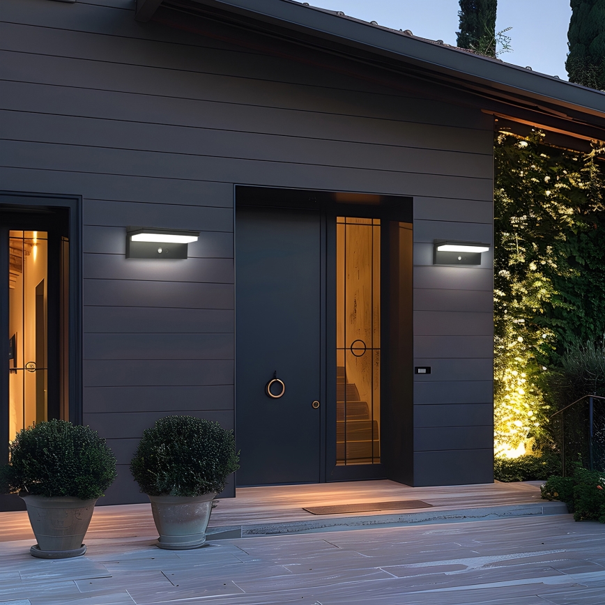 Brilagi - Applique murale solaire avec détecteur SOLEIL SENSE LED/10W/3,7V 4000 mAh IP44