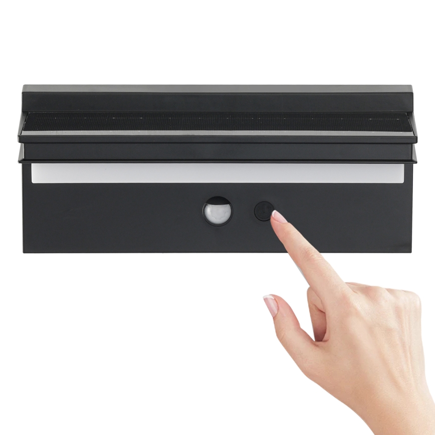 Brilagi - Applique murale solaire avec détecteur SOLEIL SENSE LED/10W/3,7V 4000 mAh IP44