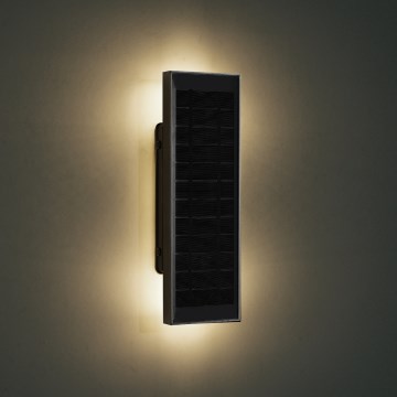 Brilagi - Applique murale solaire LED dimmable SUN LED/2,5W/3,7V 30 cm 2000 mAh IP44