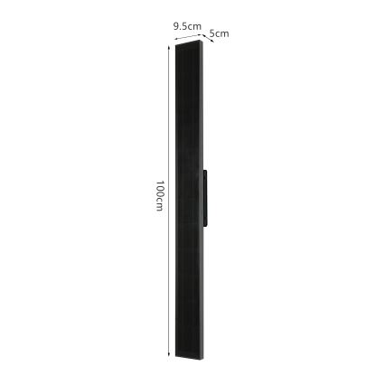 Brilagi - Applique murale solaire LED à intensité réglable SUN LED/5,5W/3,7V 100 cm 6000 mAh IP44
