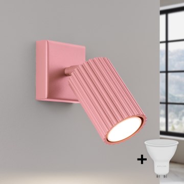 Brilagi - Applique murale spot CRESTO 1xGU10/10W/230V rose